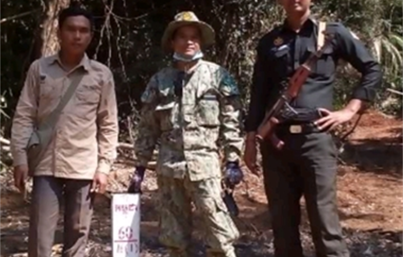 cambodian rangers group shot